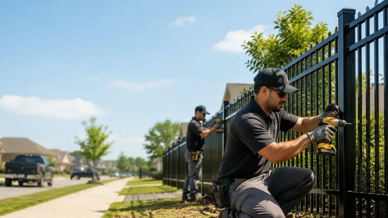 Metal Fence Installation in Trafford, AL